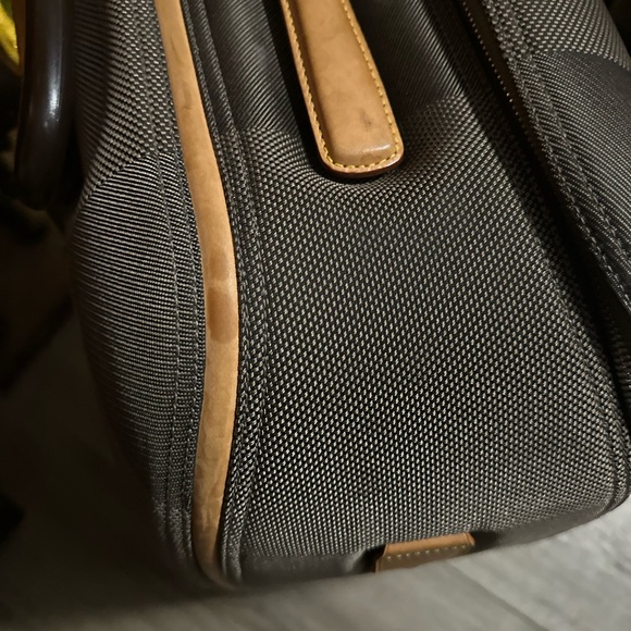 Auth Louis Vuitton Damier Geant Khaki Conqueran 60 M93000 Carry Case affirm now - Picture 8 of 17